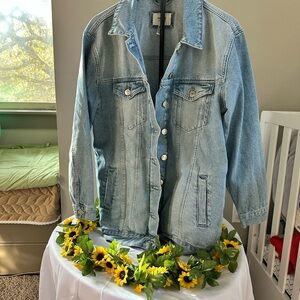Forever 21 Sky Blue Denim Jacket